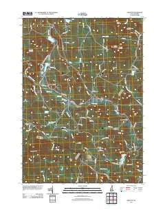 Grafton New Hampshire Historical topographic map, 1:24000 scale, 7.5 X 7.5 Minute, Year 2012