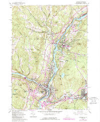 Hanover New Hampshire Historical topographic map, 1:24000 scale, 7.5 X 7.5 Minute, Year 1959