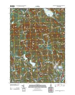 Hillsboro Upper Village New Hampshire Historical topographic map, 1:24000 scale, 7.5 X 7.5 Minute, Year 2012