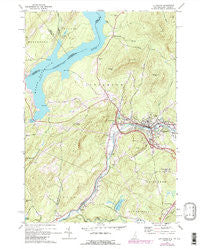 Littleton New Hampshire Historical topographic map, 1:24000 scale, 7.5 X 7.5 Minute, Year 1971