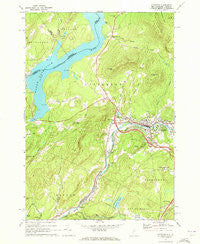 Littleton New Hampshire Historical topographic map, 1:24000 scale, 7.5 X 7.5 Minute, Year 1971