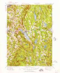 Mascoma New Hampshire Historical topographic map, 1:62500 scale, 15 X 15 Minute, Year 1927