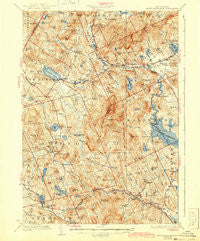 Mount Kearsarge New Hampshire Historical topographic map, 1:62500 scale, 15 X 15 Minute, Year 1928