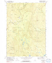 Mount Kineo New Hampshire Historical topographic map, 1:24000 scale, 7.5 X 7.5 Minute, Year 1973