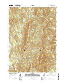 Mount Cardigan New Hampshire Current topographic map, 1:24000 scale, 7.5 X 7.5 Minute, Year 2015