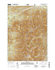 Mount Washington New Hampshire Current topographic map, 1:24000 scale, 7.5 X 7.5 Minute, Year 2015