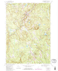 New Boston New Hampshire Historical topographic map, 1:24000 scale, 7.5 X 7.5 Minute, Year 1968