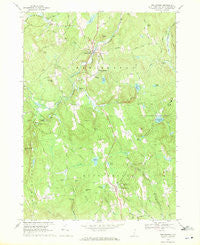 New Boston New Hampshire Historical topographic map, 1:24000 scale, 7.5 X 7.5 Minute, Year 1968