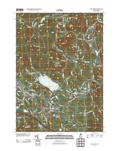 New London New Hampshire Historical topographic map, 1:24000 scale, 7.5 X 7.5 Minute, Year 2012