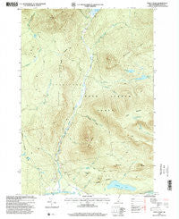 Percy Peaks New Hampshire Historical topographic map, 1:24000 scale, 7.5 X 7.5 Minute, Year 1996