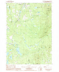 Peterborough South New Hampshire Historical topographic map, 1:24000 scale, 7.5 X 7.5 Minute, Year 1987