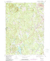 Pinardville New Hampshire Historical topographic map, 1:24000 scale, 7.5 X 7.5 Minute, Year 1968