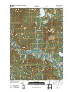 Rumney New Hampshire Historical topographic map, 1:24000 scale, 7.5 X 7.5 Minute, Year 2012