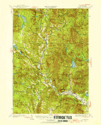 Rumney New Hampshire Historical topographic map, 1:62500 scale, 15 X 15 Minute, Year 1928