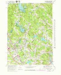 Salem Depot New Hampshire Historical topographic map, 1:24000 scale, 7.5 X 7.5 Minute, Year 1968