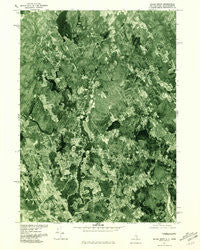 Salem Depot New Hampshire Historical topographic map, 1:25000 scale, 7.5 X 7.5 Minute, Year 1977