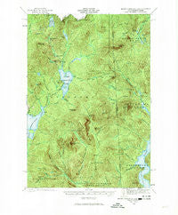 Second Connecticut Lake New Hampshire Historical topographic map, 1:62500 scale, 15 X 15 Minute, Year 1927