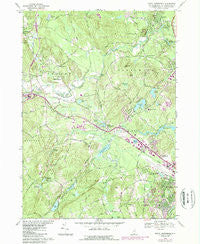 South Merrimack New Hampshire Historical topographic map, 1:24000 scale, 7.5 X 7.5 Minute, Year 1968
