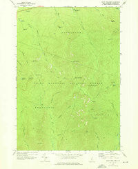 South Twin Mtn New Hampshire Historical topographic map, 1:24000 scale, 7.5 X 7.5 Minute, Year 1967