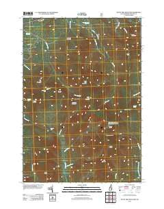 South Twin Mountain New Hampshire Historical topographic map, 1:24000 scale, 7.5 X 7.5 Minute, Year 2012