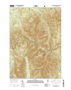South Twin Mountain New Hampshire Current topographic map, 1:24000 scale, 7.5 X 7.5 Minute, Year 2015