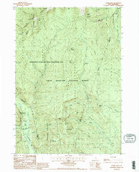 Stairs Mountain New Hampshire Historical topographic map, 1:24000 scale, 7.5 X 7.5 Minute, Year 1987