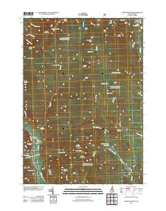 Stairs Mountain New Hampshire Historical topographic map, 1:24000 scale, 7.5 X 7.5 Minute, Year 2012