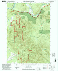 Stark New Hampshire Historical topographic map, 1:24000 scale, 7.5 X 7.5 Minute, Year 1995