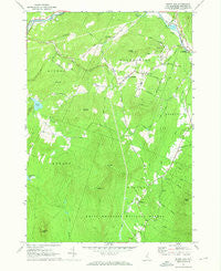Sugar Hill New Hampshire Historical topographic map, 1:24000 scale, 7.5 X 7.5 Minute, Year 1967