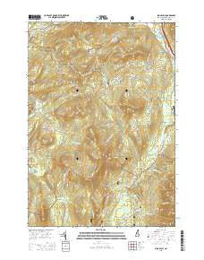 Sugar Hill New Hampshire Current topographic map, 1:24000 scale, 7.5 X 7.5 Minute, Year 2015