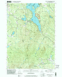 Sunapee Lake South New Hampshire Historical topographic map, 1:24000 scale, 7.5 X 7.5 Minute, Year 1998