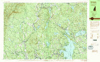 Sunapee New Hampshire Historical topographic map, 1:25000 scale, 7.5 X 15 Minute, Year 1984