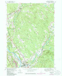 Suncook New Hampshire Historical topographic map, 1:24000 scale, 7.5 X 7.5 Minute, Year 1967