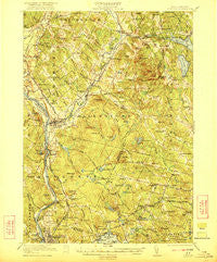 Suncook New Hampshire Historical topographic map, 1:62500 scale, 15 X 15 Minute, Year 1921