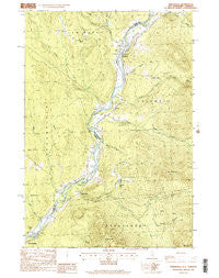 Tinkerville New Hampshire Historical topographic map, 1:24000 scale, 7.5 X 7.5 Minute, Year 1988