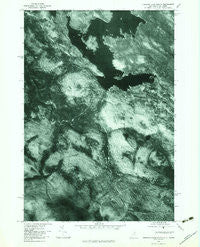 Umbagog Lake South New Hampshire Historical topographic map, 1:24000 scale, 7.5 X 7.5 Minute, Year 1976
