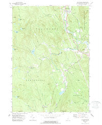 Wentworth New Hampshire Historical topographic map, 1:24000 scale, 7.5 X 7.5 Minute, Year 1974