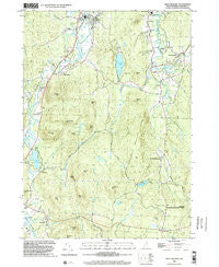 West Swanzey New Hampshire Historical topographic map, 1:24000 scale, 7.5 X 7.5 Minute, Year 1998