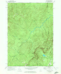 Wild River New Hampshire Historical topographic map, 1:24000 scale, 7.5 X 7.5 Minute, Year 1970