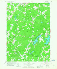 Windham New Hampshire Historical topographic map, 1:24000 scale, 7.5 X 7.5 Minute, Year 1953