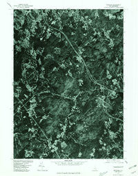 Windham New Hampshire Historical topographic map, 1:25000 scale, 7.5 X 7.5 Minute, Year 1977