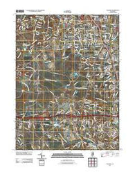 Adelphia New Jersey Historical topographic map, 1:24000 scale, 7.5 X 7.5 Minute, Year 2011