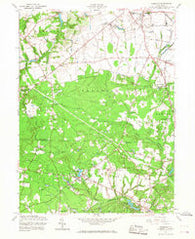 Adelphia New Jersey Historical topographic map, 1:24000 scale, 7.5 X 7.5 Minute, Year 1957