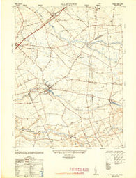 Allentown New Jersey Historical topographic map, 1:24000 scale, 7.5 X 7.5 Minute, Year 1948