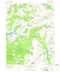 Alloway New Jersey Historical topographic map, 1:24000 scale, 7.5 X 7.5 Minute, Year 1955