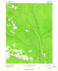 Atsion New Jersey Historical topographic map, 1:24000 scale, 7.5 X 7.5 Minute, Year 1953