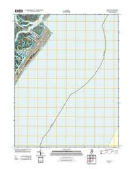 Avalon New Jersey Historical topographic map, 1:24000 scale, 7.5 X 7.5 Minute, Year 2011