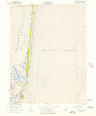 Barnegat Light New Jersey Historical topographic map, 1:24000 scale, 7.5 X 7.5 Minute, Year 1953