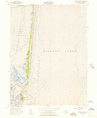 Barnegat Light New Jersey Historical topographic map, 1:24000 scale, 7.5 X 7.5 Minute, Year 1953