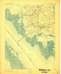 Bay Side New Jersey Historical topographic map, 1:62500 scale, 15 X 15 Minute, Year 1894